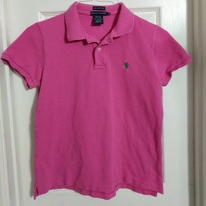 Ralph Lauren Hot Pink Skinny Polo